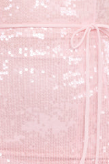 Liliane Maxi Dress - Pink Sequin