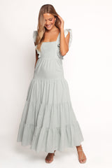 Lillian Maxi Dress - Pale Blue