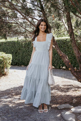 Lillian Maxi Dress - Pale Blue