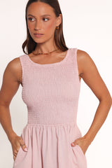 Lillie Maxi Dress - Pale Pink