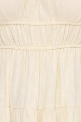 Linda Midi Dress - Butter Yellow