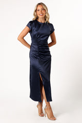 Lisbeth Midi Dress - Navy