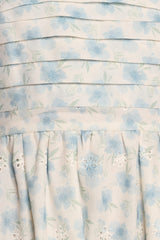 Lisette Midi Dress - Blue