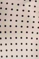 Lizza Maxi Dress - White Polkadot