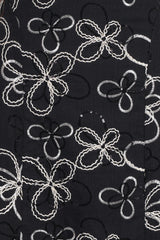 Loven Midi Dress - Black/White