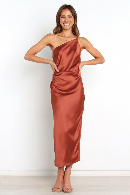 Luella Dress - Rust