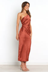 Luella Dress - Rust