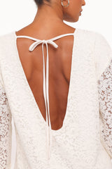 Lula Mini Dress - Cream Lace