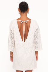 Lula Mini Dress - Cream Lace