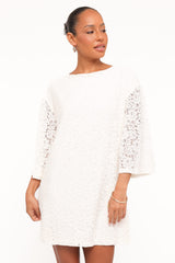 Lula Mini Dress - Cream Lace