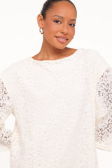 Lula Mini Dress - Cream Lace