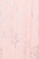 Lumina Jacquard Maxi Dress - Pink