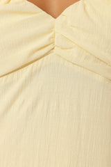 Maddie Maxi Dress - Butter Yellow