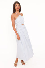 Madi Maxi Dress - Pale Blue