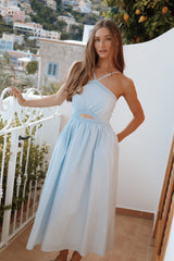 Madi Maxi Dress - Pale Blue
