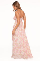 Madilyn Maxi Dress - Blurred Pink Floral