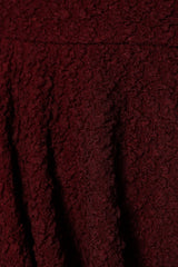 Margaret Mini Dress - Burgundy