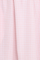 Margerie Halter Dress - Pink Gingham