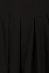 Maria Puff Sleeve Midi Dress - Black