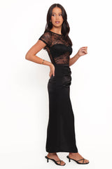 McKayla Midi Dress - Black