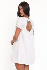Merlyn Mini Dress - White