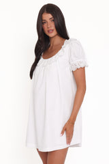 Merlyn Mini Dress - White