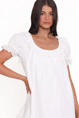 Merlyn Mini Dress - White