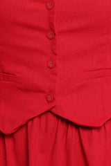 Milani Mini Dress - Red