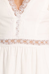 Minny Maxi Dress - Cream