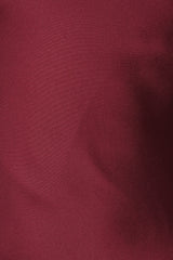 Moly One Shoulder Midi Dress - Wine