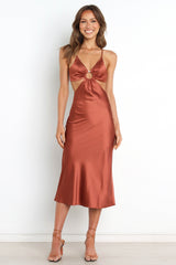 Nairo Dress - Rust