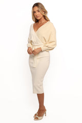Nate Dress - White