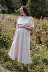 Nellie Midi Dress - petals Pink