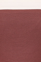 Olinda Midi Dress - Chocolate