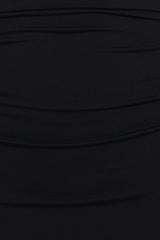 Ondine Off Shoulder Midi Dress - Black