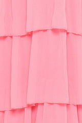 Peachester Strapless Maxi Dress - Coral