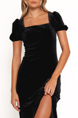 Quinnie Midi Dress - Black