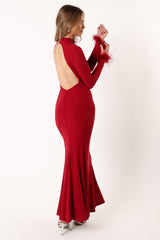 Ramoni Maxi Dress - Ruby