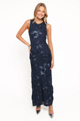 Ravina Maxi Dress - Blue