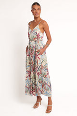 Riva Maxi Dress - Tahitian Tide