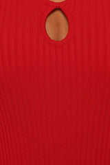 Robin Midi Dress - Red