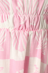 Rocco Off Shoulder Mini Dress - Pink