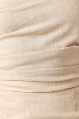 Romi Linen Dress - Natural
