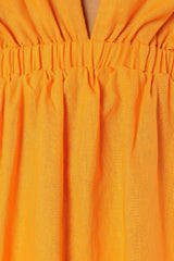 Sachie Cut Out Mini Dress - Orange