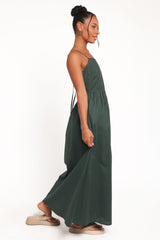 Savannah Maxi Dress - Forest Green