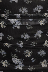 Saylor Mini Dress - Black Floral