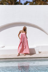 Serina Maxi Dress - Pink