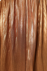 Shania Pleated Maxi Dress - Bronze