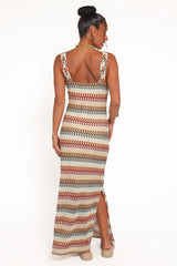 Sommer Midi Dress - Multi Stripe