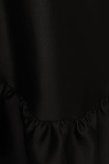 Soren Halterneck Midi Dress - Black